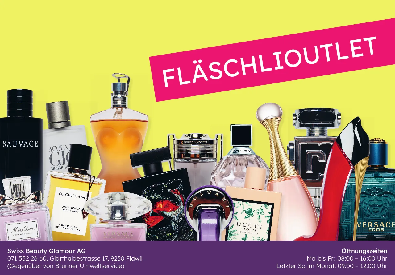 Fläschli Outlet Flyer